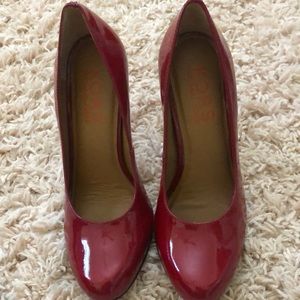 Micheal kors red heels